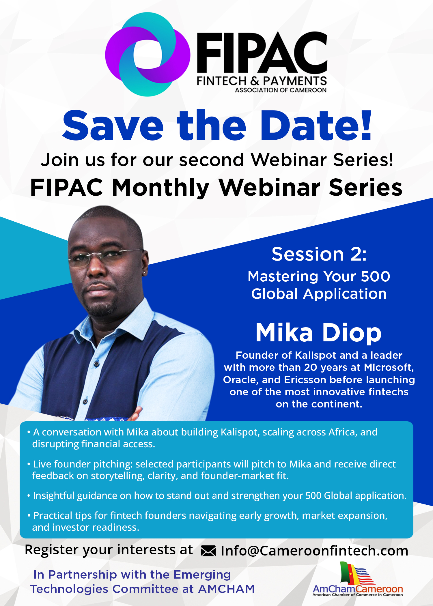 FIPAC Monthly Webinar Series with Mika Diop